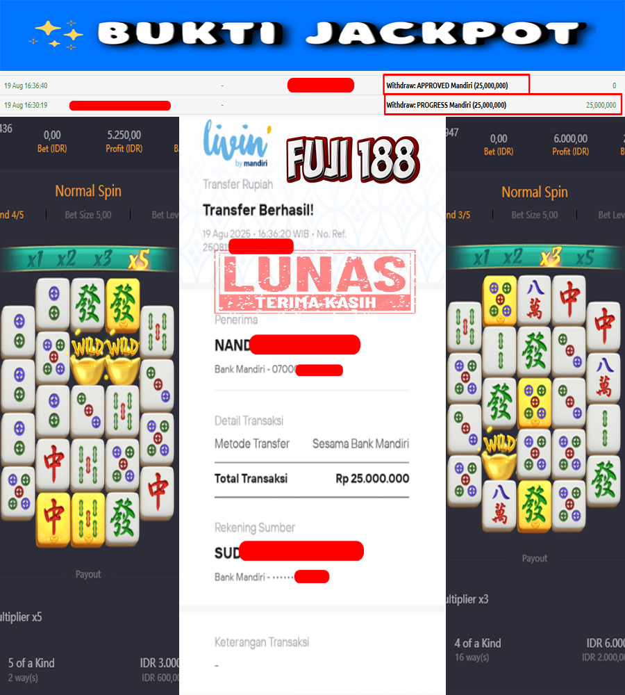 Bukti Kemenangan Mahjong ways2