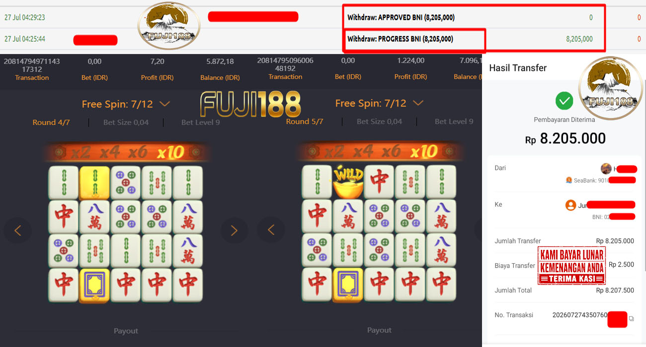 Bukti Kemenangan MAHJONG WAYS